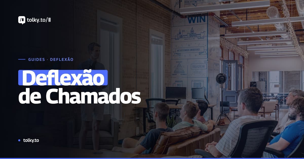 Deflexão de Chamados com IA: Reduza o Volume de Tickets em até 60%